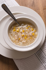 chicken sweetcorn soup