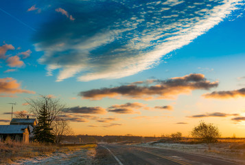 Fototapeta premium Frosty morning
