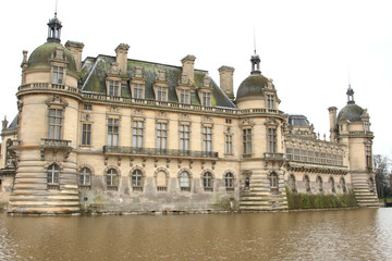 Fototapeta na wymiar Castle Chantilly in France
