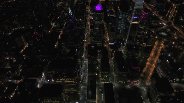 Aerial Pennsylvania Philadelphia September 2016 4K