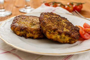 Fried potato pancake