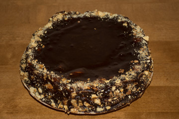 homemade chocolate cake