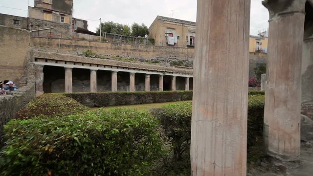 Ruins of Herculaneum, Italy