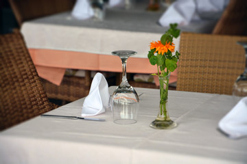 Restaurant Gedeck