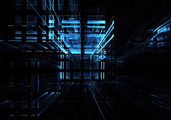 Abstract technology illustration