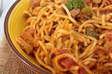poêlée de pâtes 