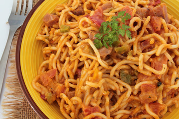 poêlée de pâtes 