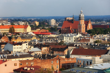 Kazimierz District in city of Krakow in Poland