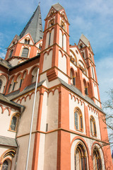 Fototapeta na wymiar Limburger Dom (St. Georg, Georgsdom) Limburg an der Lahn Rheinland-Pfalz