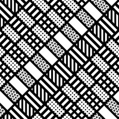 Colorful bold bright seamless pattern