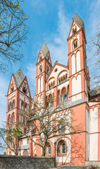 Obraz premium Limburger Dom (St. Georg, Georgsdom) Limburg an der Lahn Rheinland-Pfalz