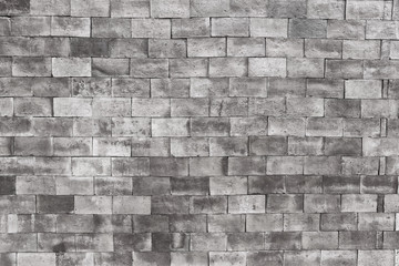 White brick wall in decoration architecture for the design background.