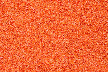 Orange sand extremal close up