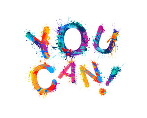 You can. Splash paint quote.