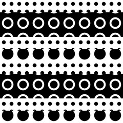Colorful bold bright seamless pattern