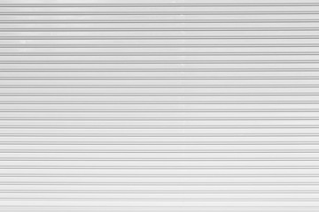Obraz premium white surface background of steel door.