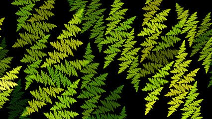 Fractal background with abstract pattern