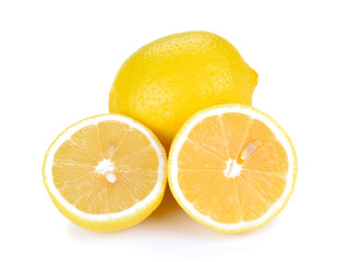 lemon isolated on white background