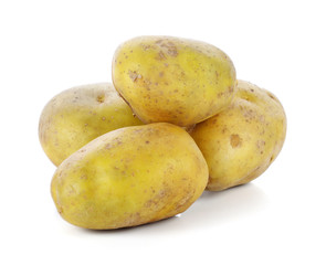 potato isolated on white background