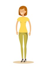 young women in elegant clothes