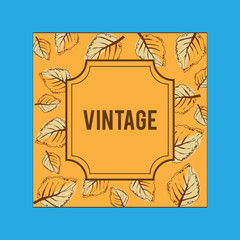 Cover vintage design for handmade album vector
