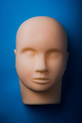 empty human mannequin head