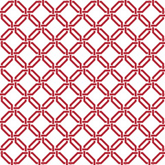 Seamless vector vintage interwoven damask wallpaper