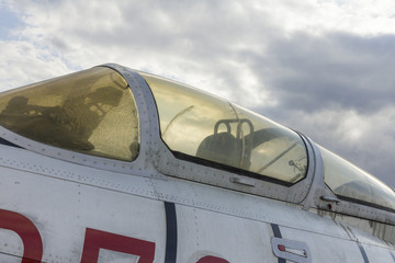 Fototapeta na wymiar Russian fighter jet