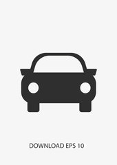Car icon, Vector