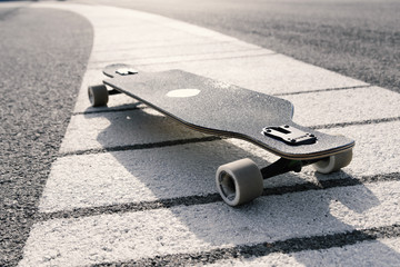 Longboard asphalt