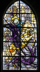 Stained Glass - Saint George and the Dragon