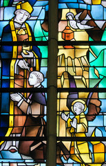 Naklejka na ściany i meble Stained Glass - Sacrament of Holy Communion