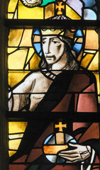 Obraz na płótnie Canvas Stained Glass - Jesus Christ