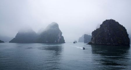 The wonderful Ha Long Bay, Unesco world heritage in Vietnam