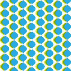 Fototapeta premium Abstract seamless pattern. Vector illustration.