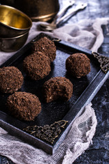 Candies in chocolate