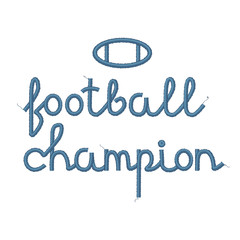 Football Champion Decoration