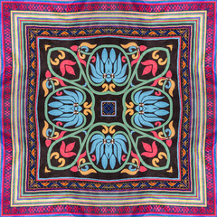Obraz premium Abstract kaleidoscope or endless pattern.