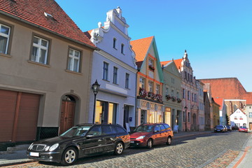 Fototapeta na wymiar Luckau, Altstadt