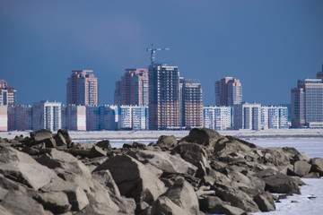 Urban high-rise buildingsnull