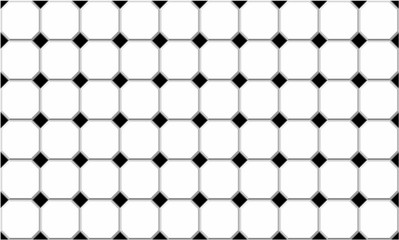 Vintage Kitchen Tiles Seamless Vector Pattern or Seamless Vector Background