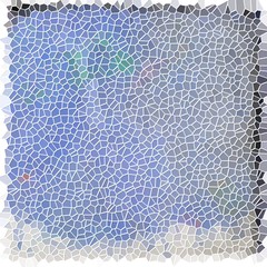 Blue mosaic abstract  background.