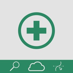 Fototapeta premium plus icon stock vector illustration flat design