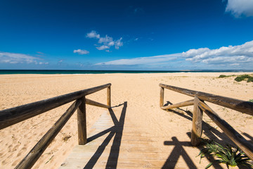 Dunes in Zahara de los Atunes natural reserve, Spain