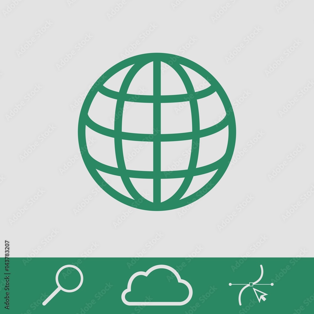 Canvas Prints web icon stock vector illustration flat design