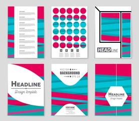 Abstract vector layout background set. For art template design, list, front page, mockup brochure theme style, banner, idea, cover, booklet, print, flyer, book, blank, card, ad, sign, sheet,, a4