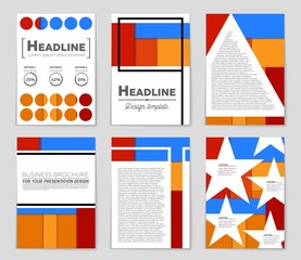 Abstract vector layout background set. For art template design, list, front page, mockup brochure theme style, banner, idea, cover, booklet, print, flyer, book, blank, card, ad, sign, sheet,, a4