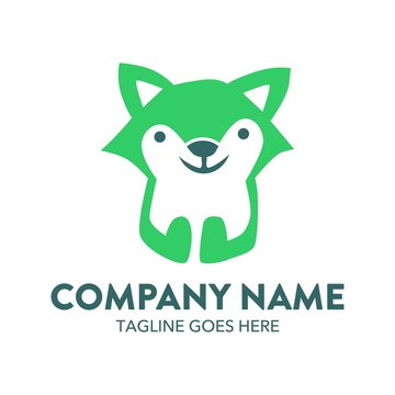 Unique Fox Logo