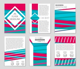 Abstract vector layout background set. For art template design, list, front page, mockup brochure theme style, banner, idea, cover, booklet, print, flyer, book, blank, card, ad, sign, sheet,, a4
