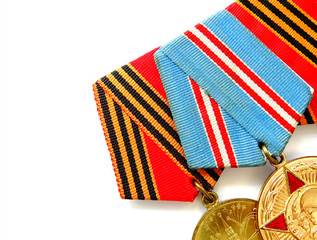 Medals for winning the war.